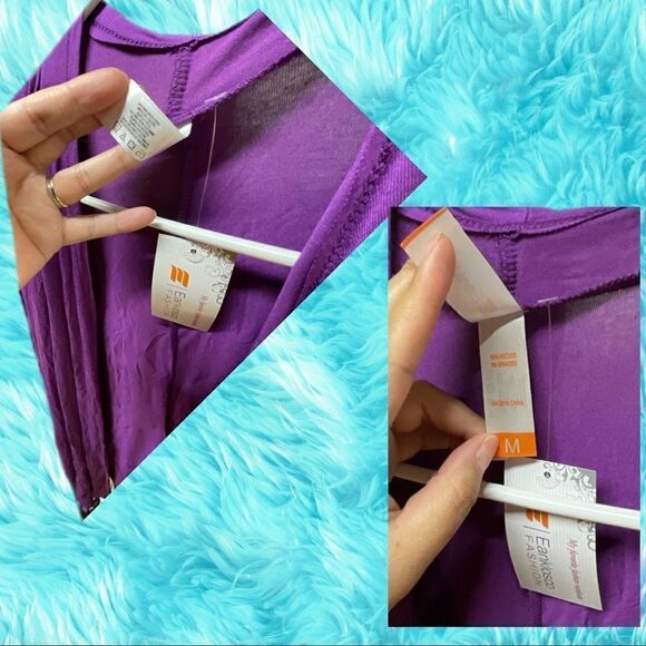 Amazon Purple Cardigan  - Picture 2 of 2